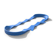 The Plastic modular pump track layout Velocity Loop 2 is a classic Core Track that delivers a ton of fun in a traditional track shape.