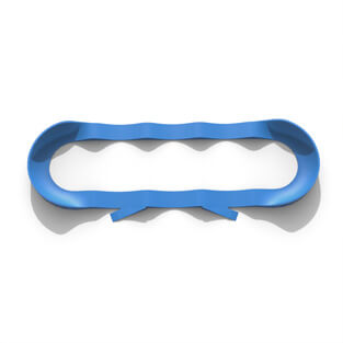 The Plastic modular pump track layout Velocity Loop 2 is a classic Core Track that delivers a ton of fun in a traditional track shape.