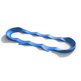 The Plastic modular pump track layout Velocity Loop 2 is a classic Core Track that delivers a ton of fun in a traditional track shape.