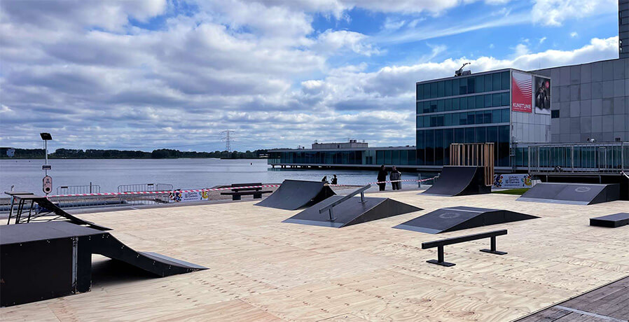 Skateboard park supplier or builder