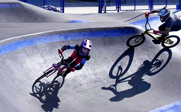 what is a pump track