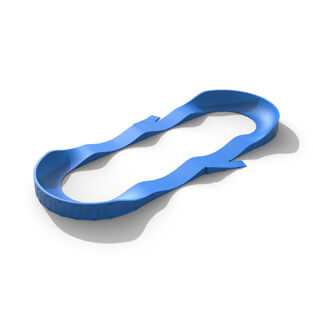 The Plastic modular pump track layout Velocity Loop 1 is our most affordable and approachable Core Track.