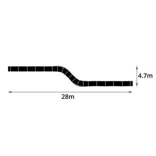 The Plastic modular pump track layout Dynamo is our most exciting Micro Track, featuring 7 rollers and 2 turns!