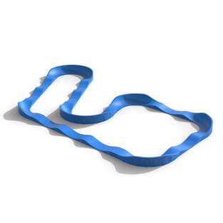 The Plastic modular pump track layout Hyper boost is a little more demanding and very versatile.