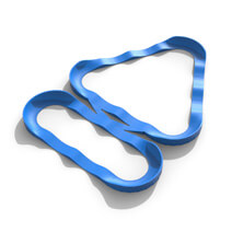 The Plastic modular pump track layout Nexus is a collection of two classic tracks.