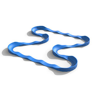 The Plastic modular pump track layout Vortex is perfect for endurance and skill.