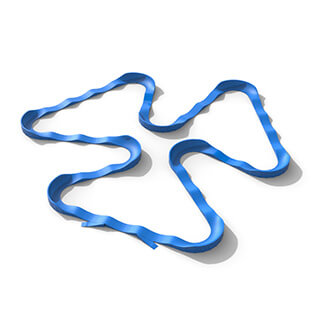 The Plastic modular pump track layout Xtreme Turbo is a super long and exhilarating race track！