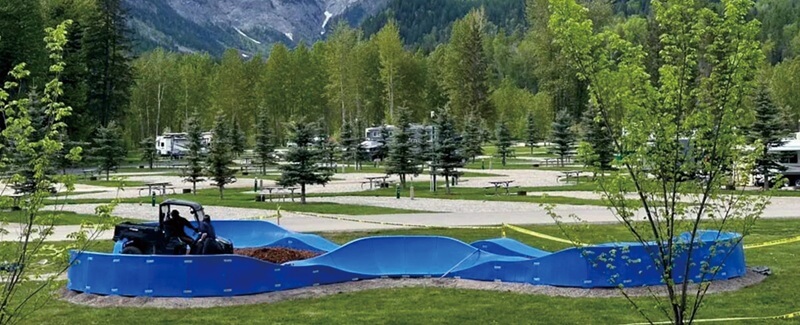 Pump Tracks in Caravan Parks
