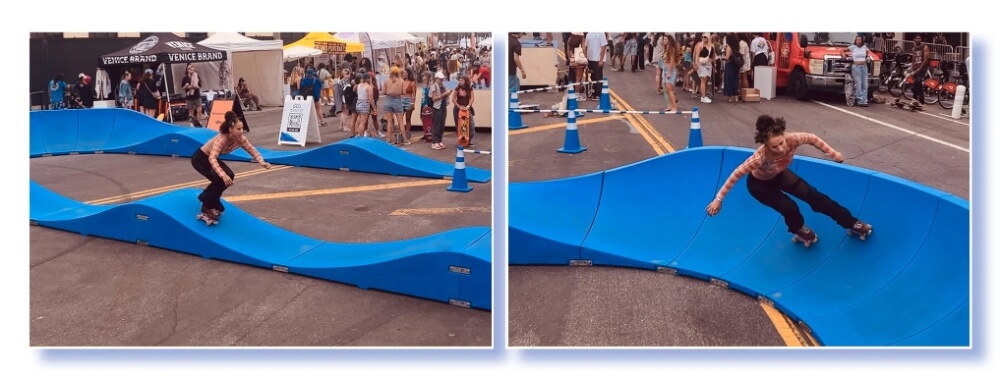 Pump Track Roller Skating