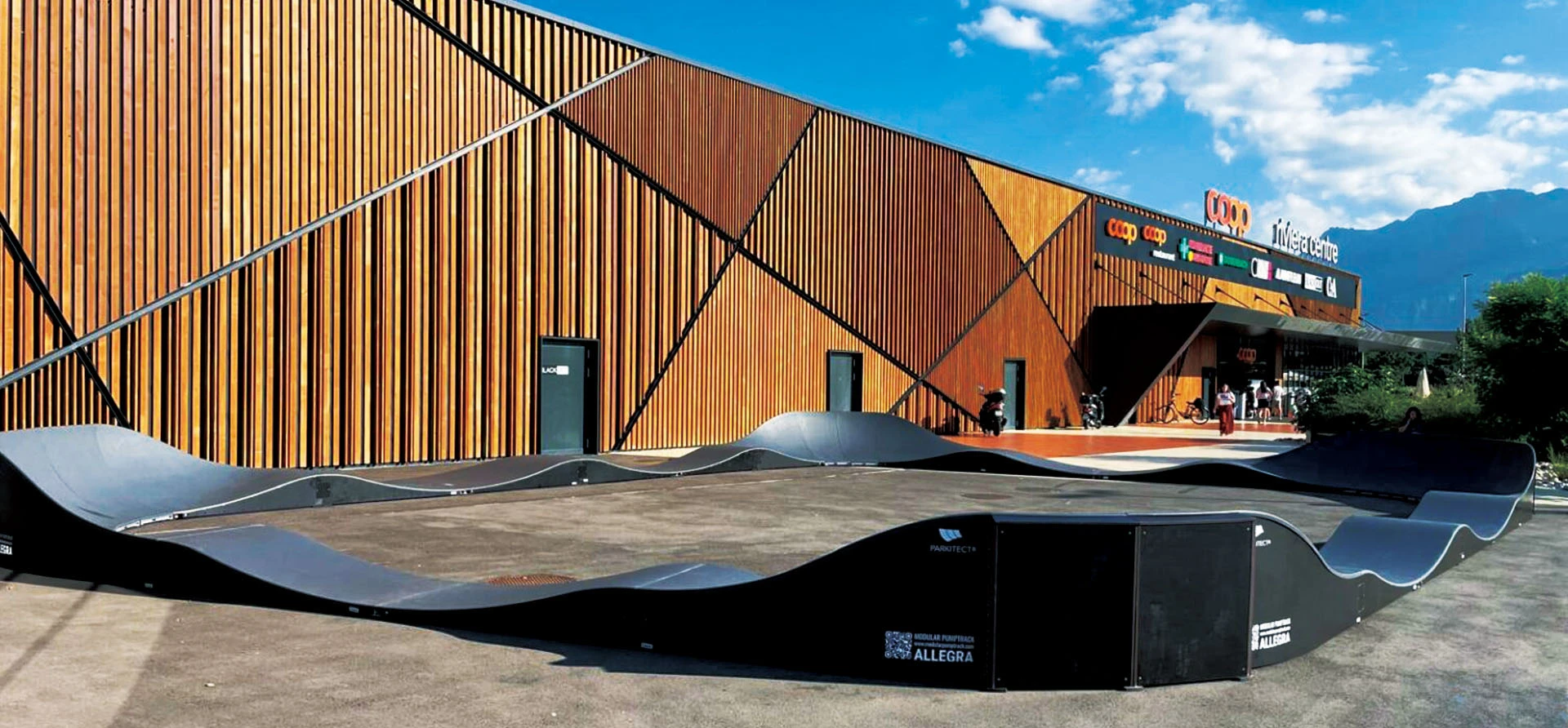 Shopping Centers Are Embracing Modular Pump Tracks