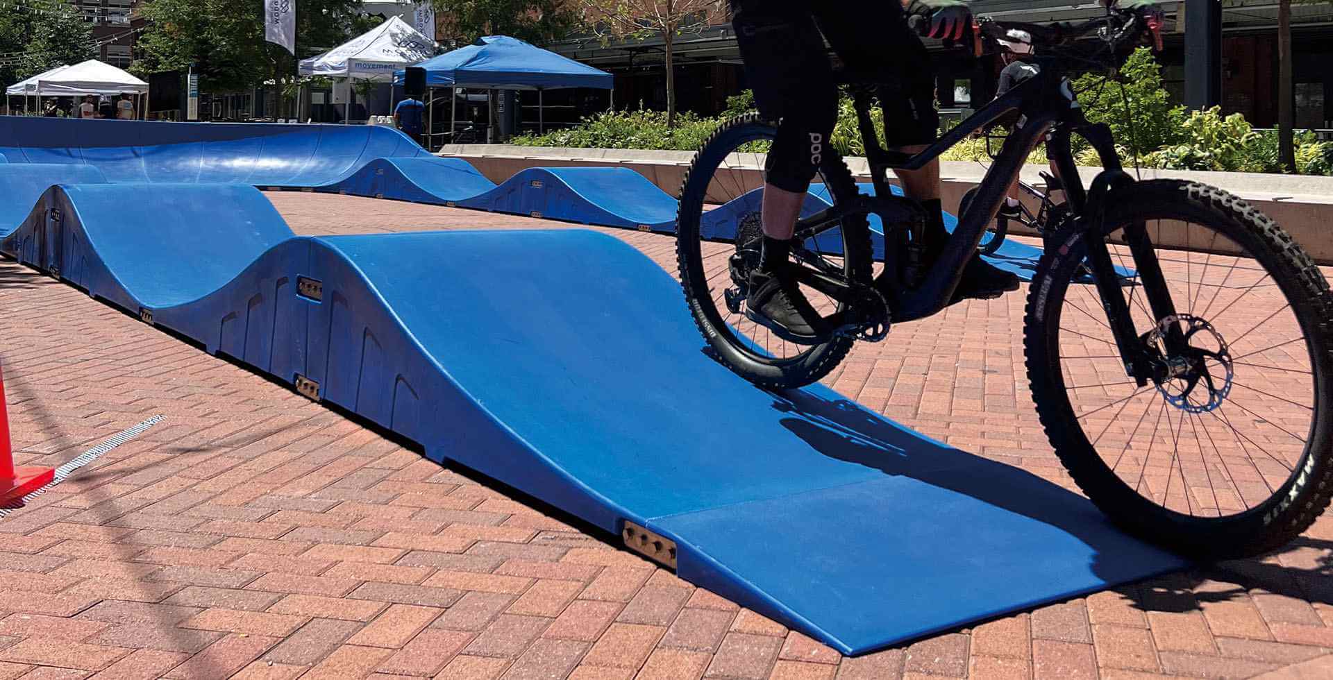 A pump track