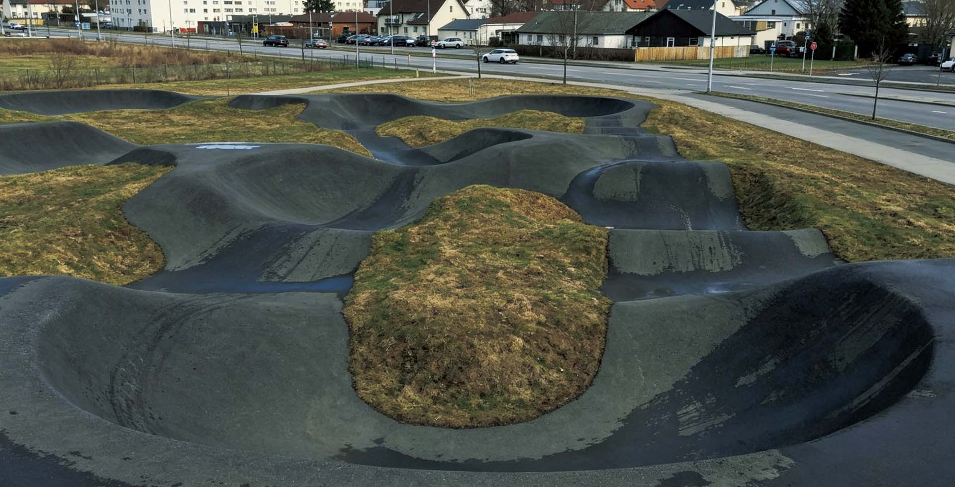 Pump tracks help a lot with city renewal