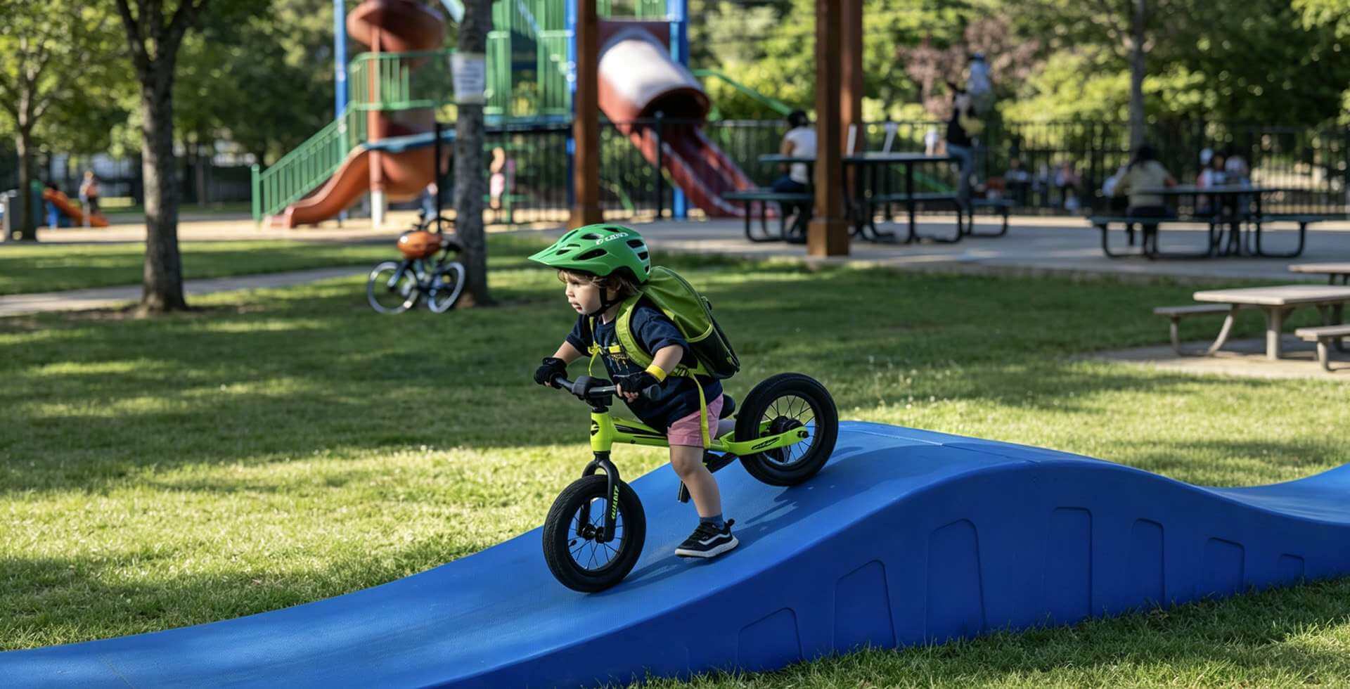 Beginner Pump Tracks for Kids and Families