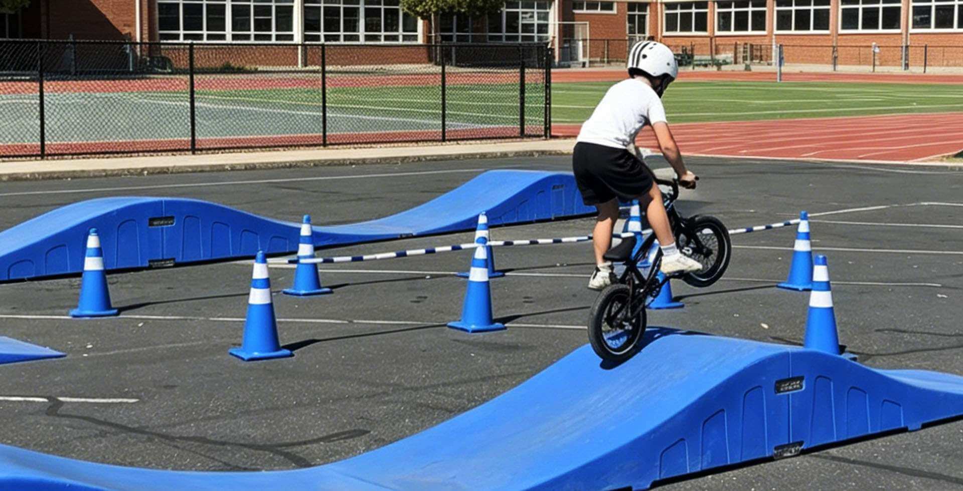 Confidence Comes From Pump track riding