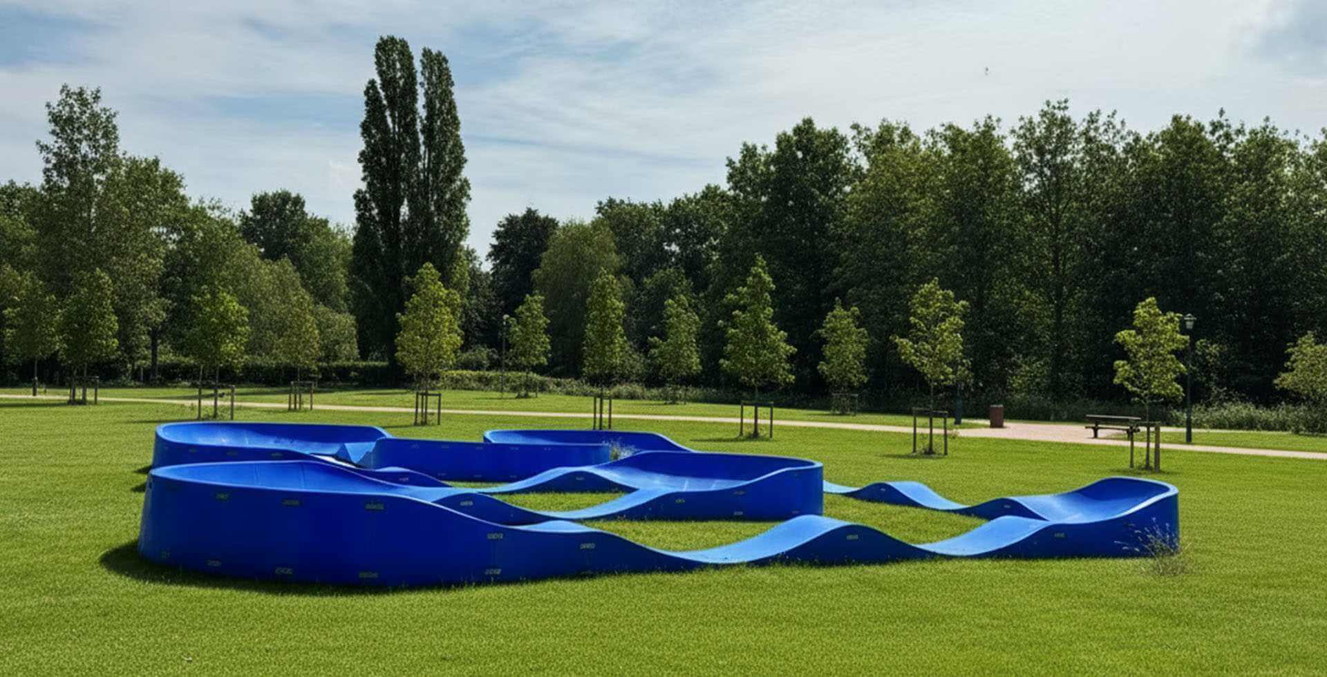 Design pump tracks for Safety Without Killing the Fun