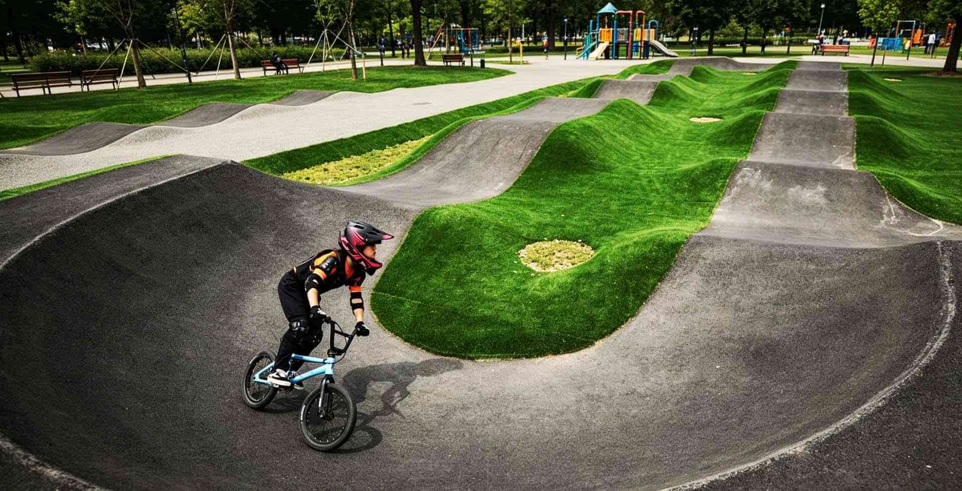 Designing Pump Tracks That Follow the Landscape