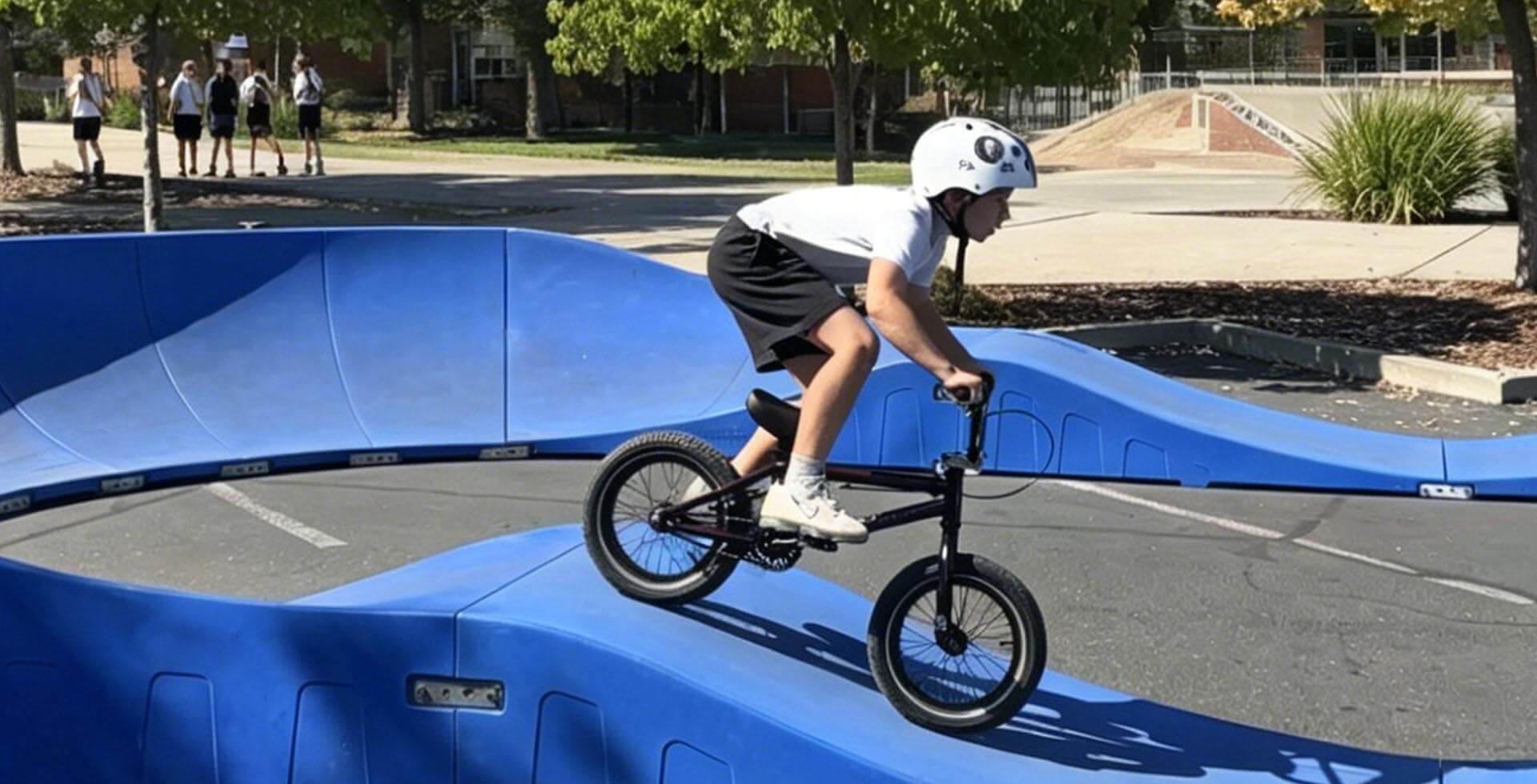 How a Pump Track Builds Balance
