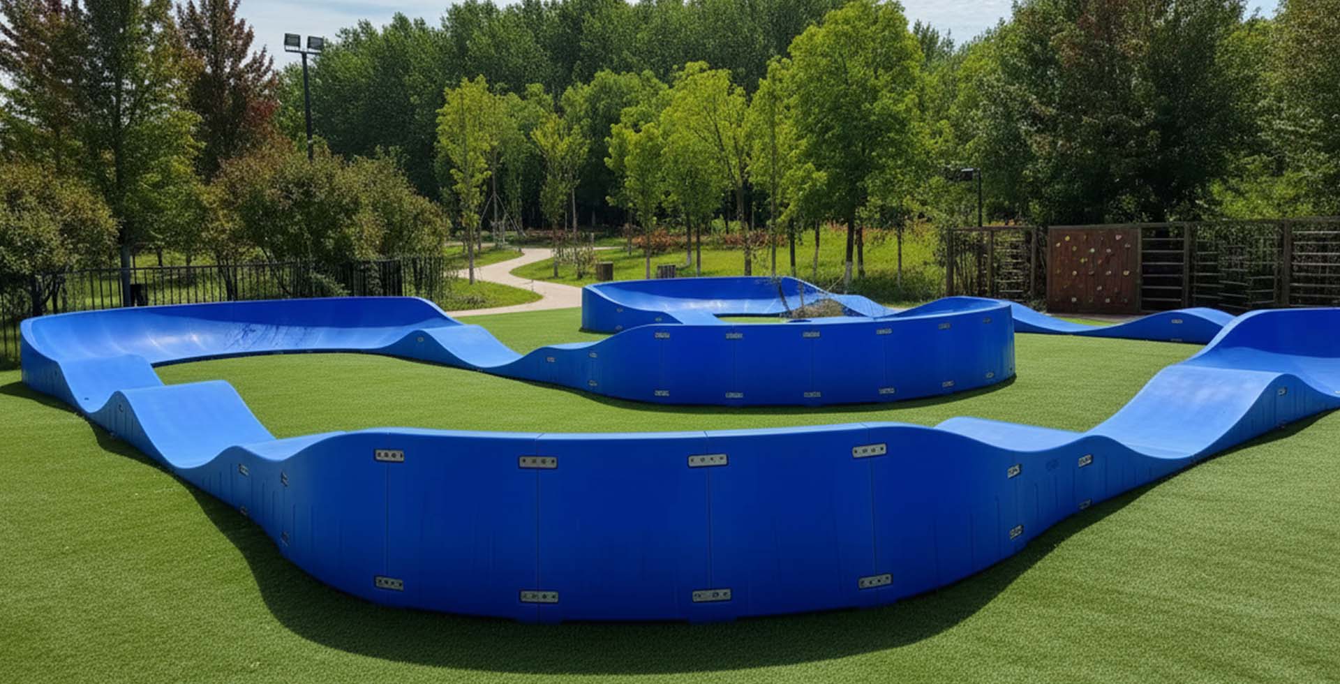 Let Natural Terrain Guide the pump track Layout