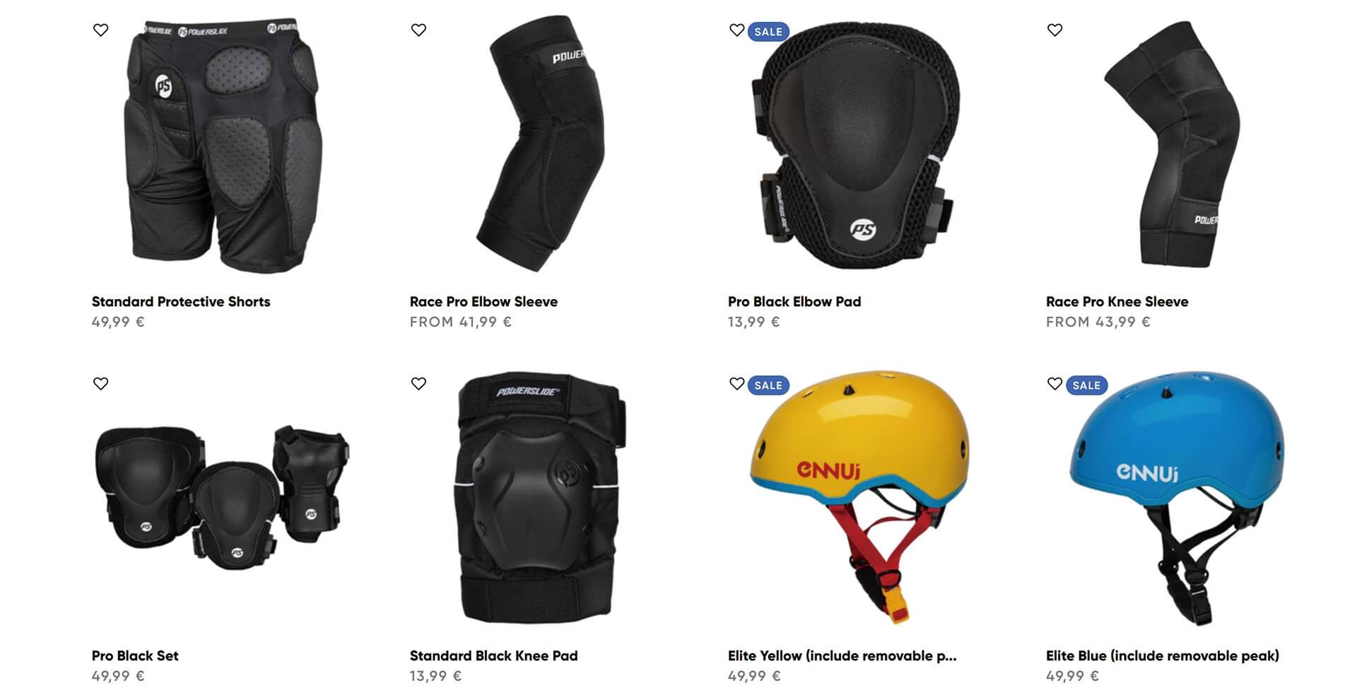 Protective gear used on a pump track