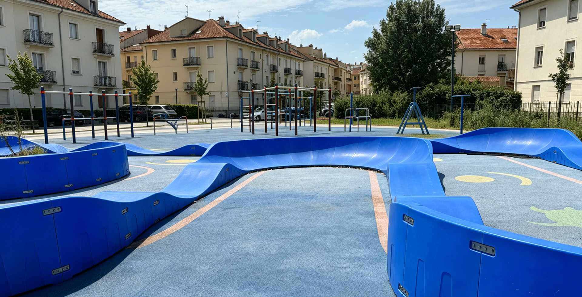 Pump Tracks Help Activate Underused Land