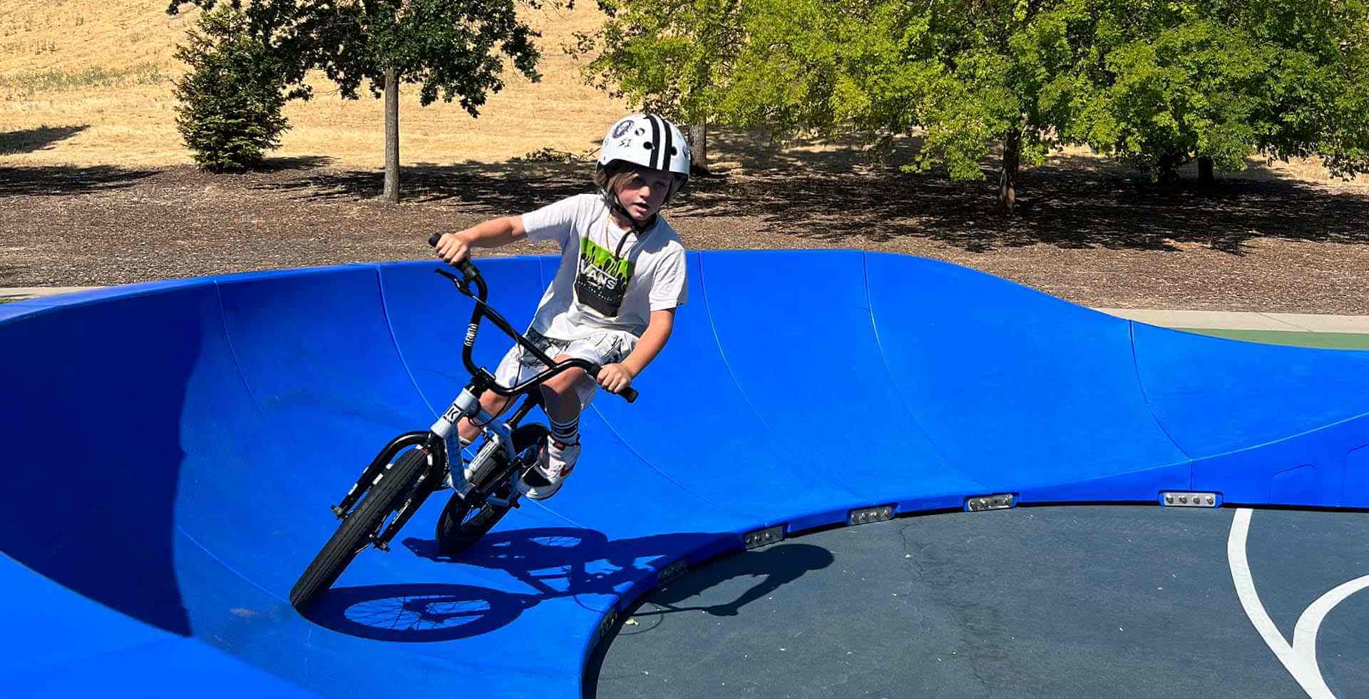 a good backyard pump track