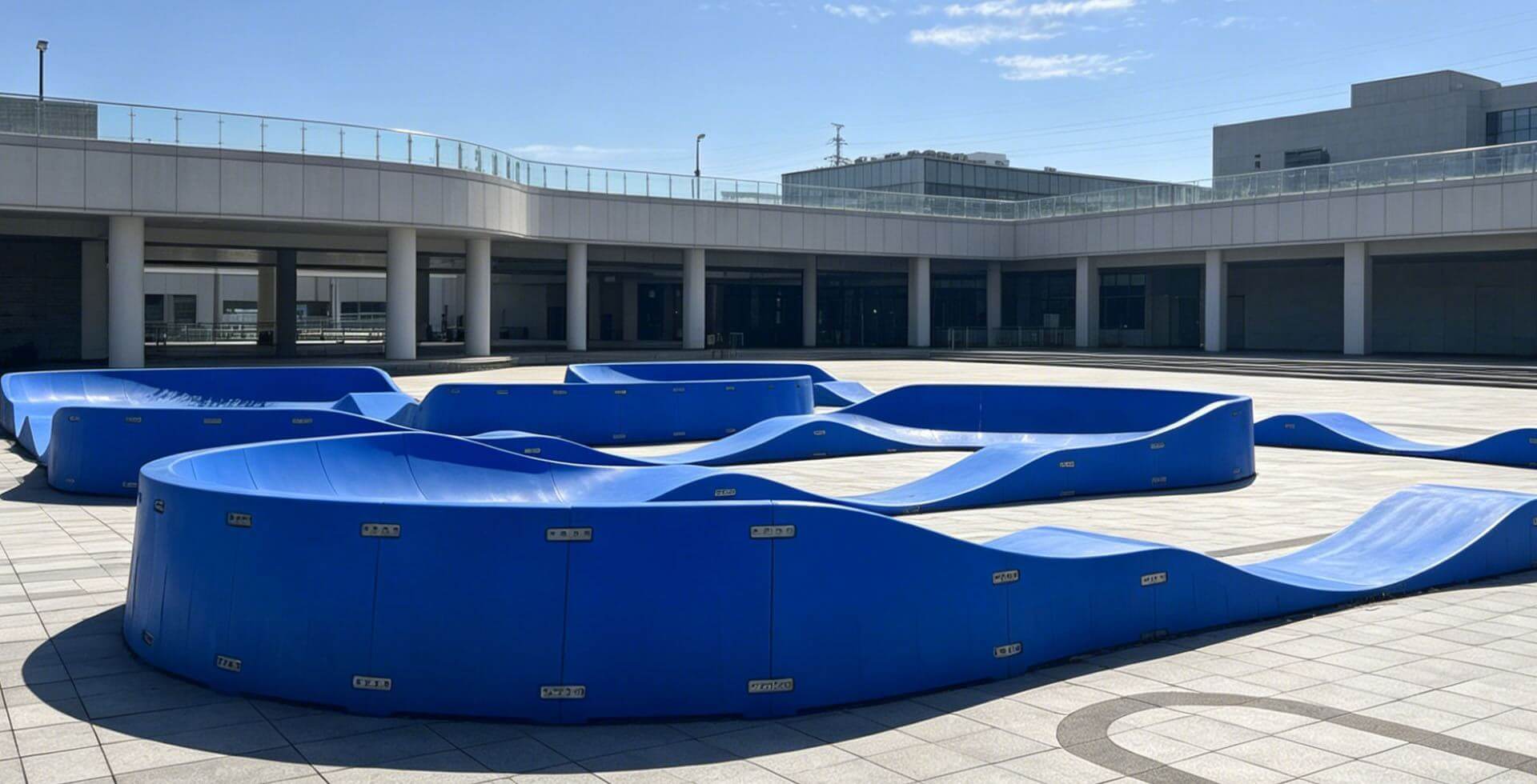 Modular Pump Tracks Add Public Landscape Value