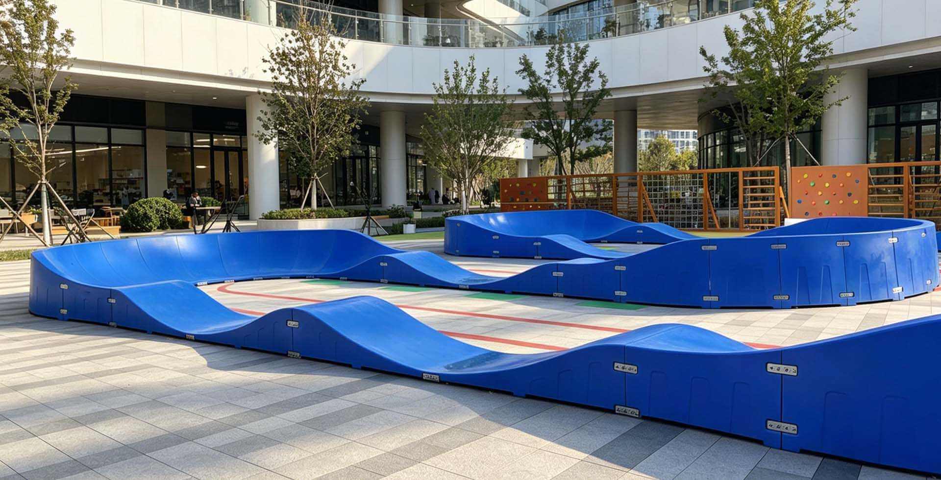 Modular Pump Tracks for Better Public Spaces