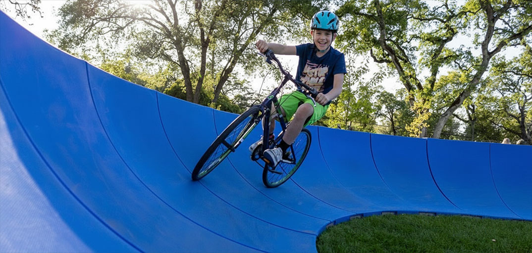 Pump Tracks Support Bike Skills and Active Travel