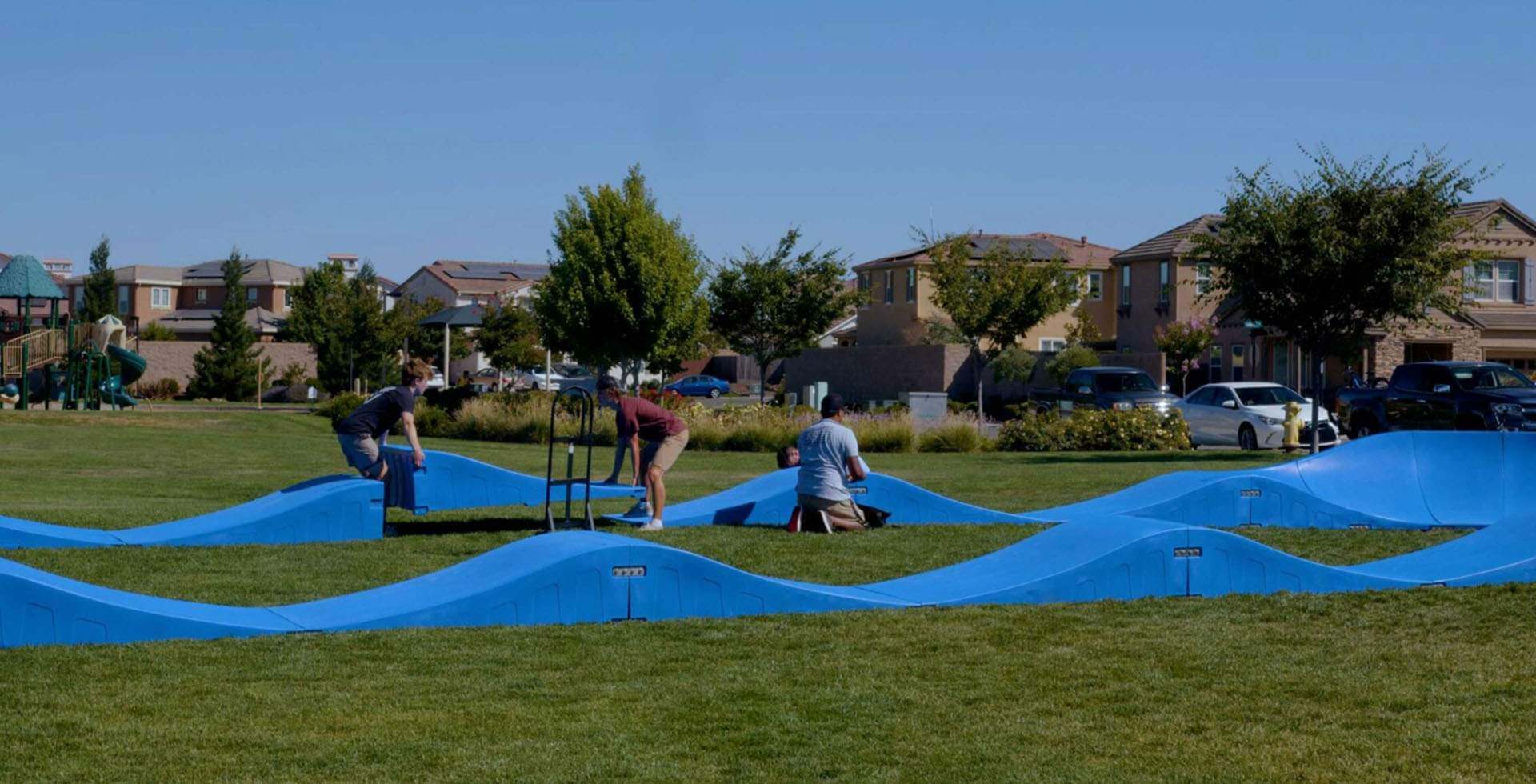 Una pump track per principianti