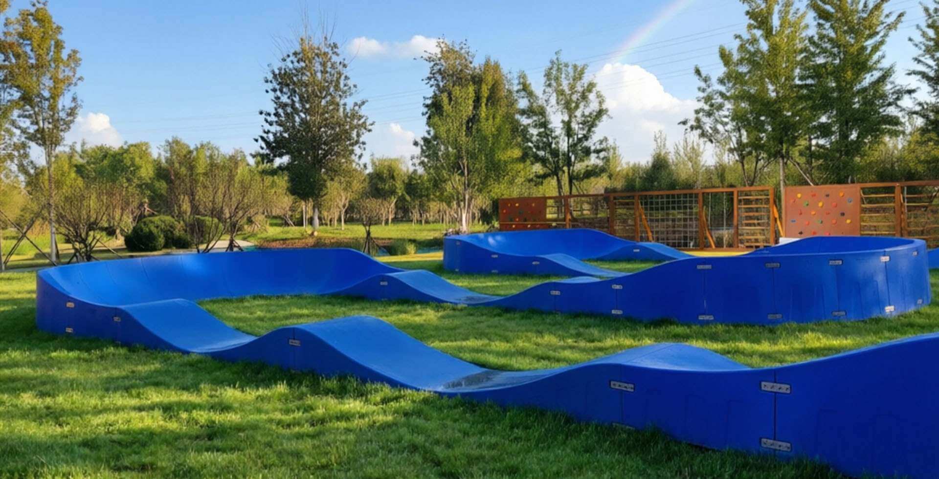 Beginner vs Advanced Pump Track How Layout Shapes Riding Experience (1)