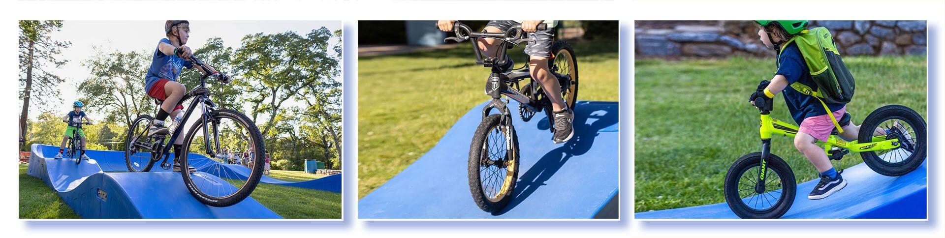 Scooter Pump Track Friendly for Kids and New Riders