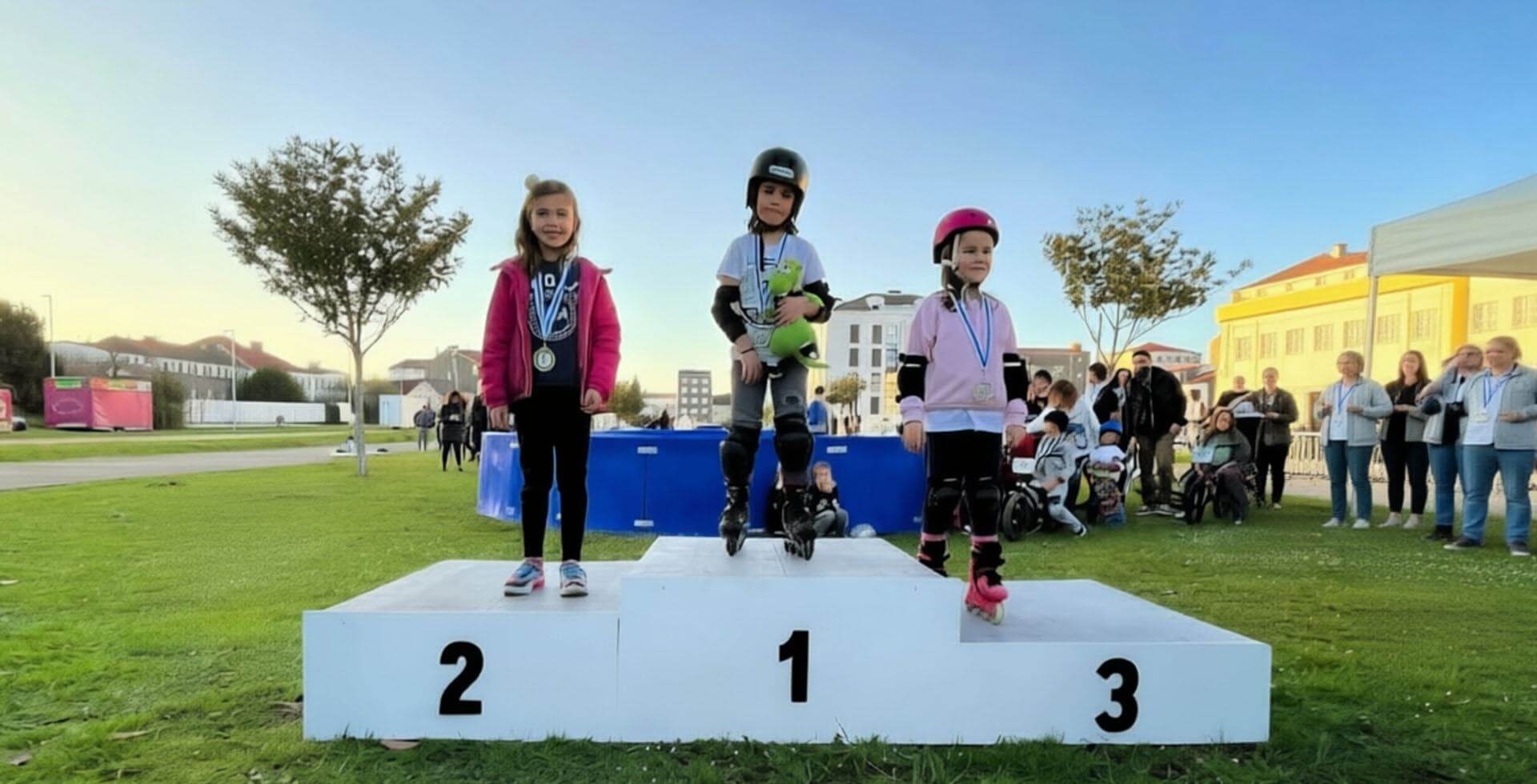 Abilità che i bambini mettono in pratica su una pista pump track